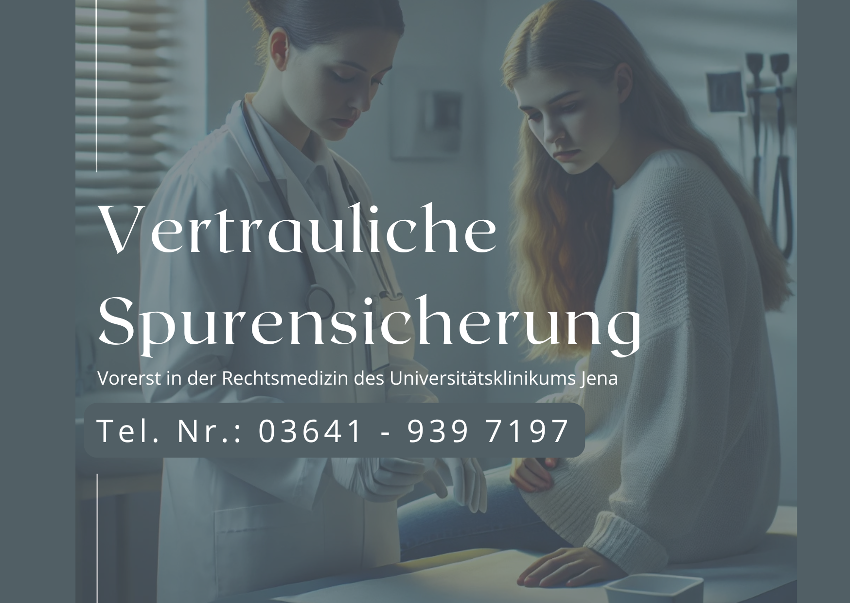 Darstellung zur Vertraulichen Spurensicherung